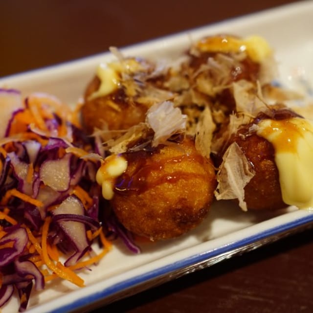 Takoyaki.
