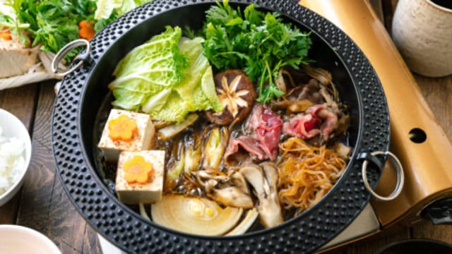Seafood Sukiyaki.