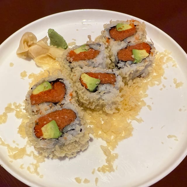 Crunchy Spicy Tuna Roll.