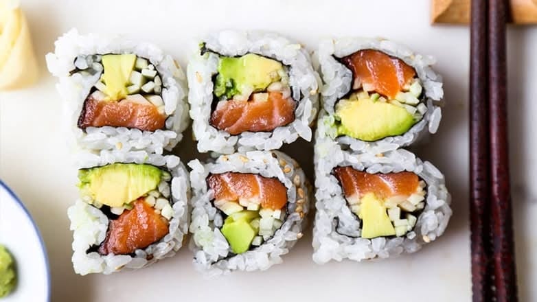 Salmon & Avocado Roll.