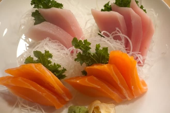 Yellowtail Sashimi.